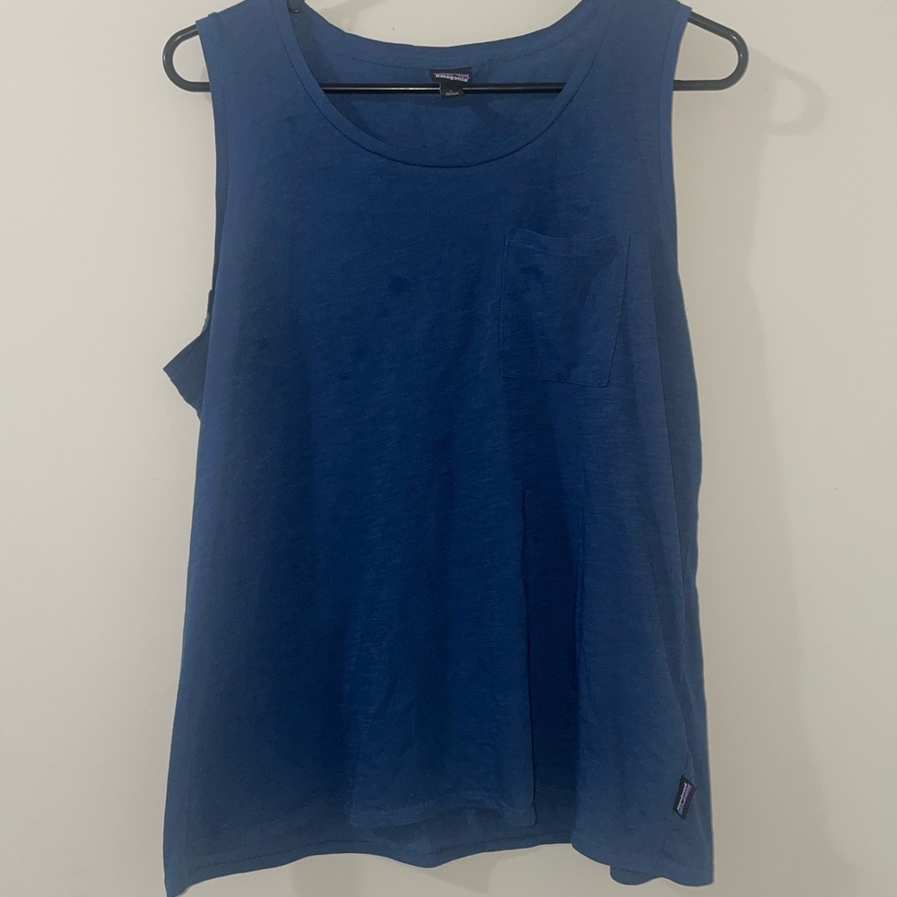 Patagonia Blue tank top/blouse